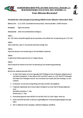 Download Protokoll JHV 2025